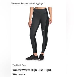 The North Face Women’s Winter Warm HR Leggings XS Run Msrp:$85